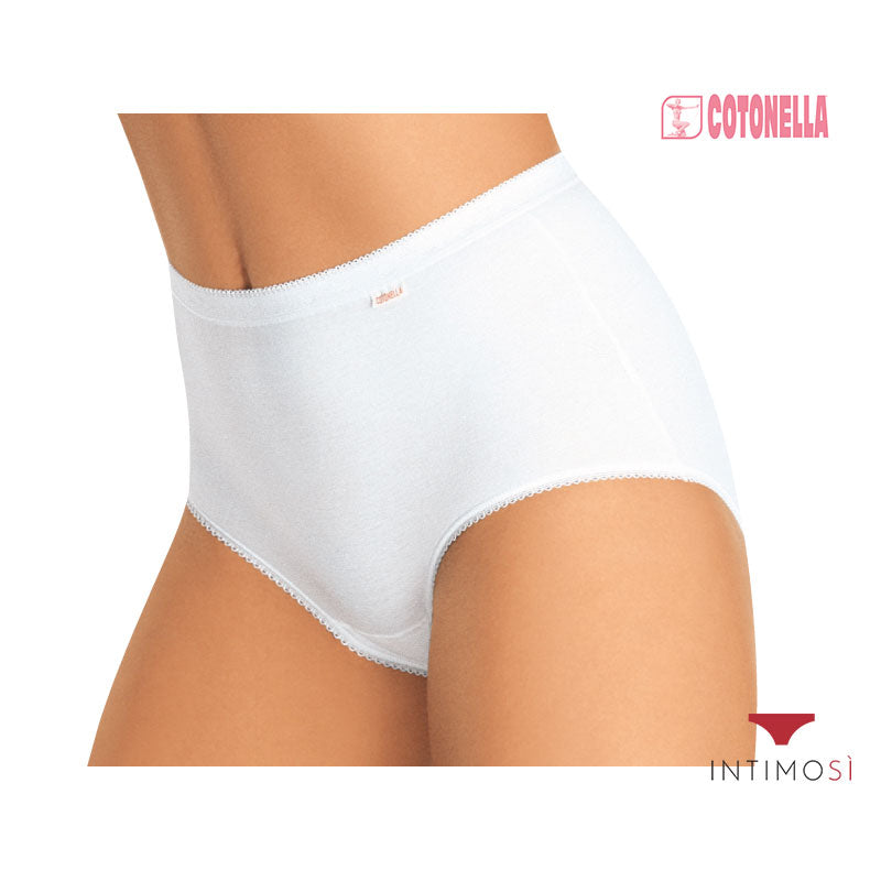 Slip midi da donna con elastico e lavorazione