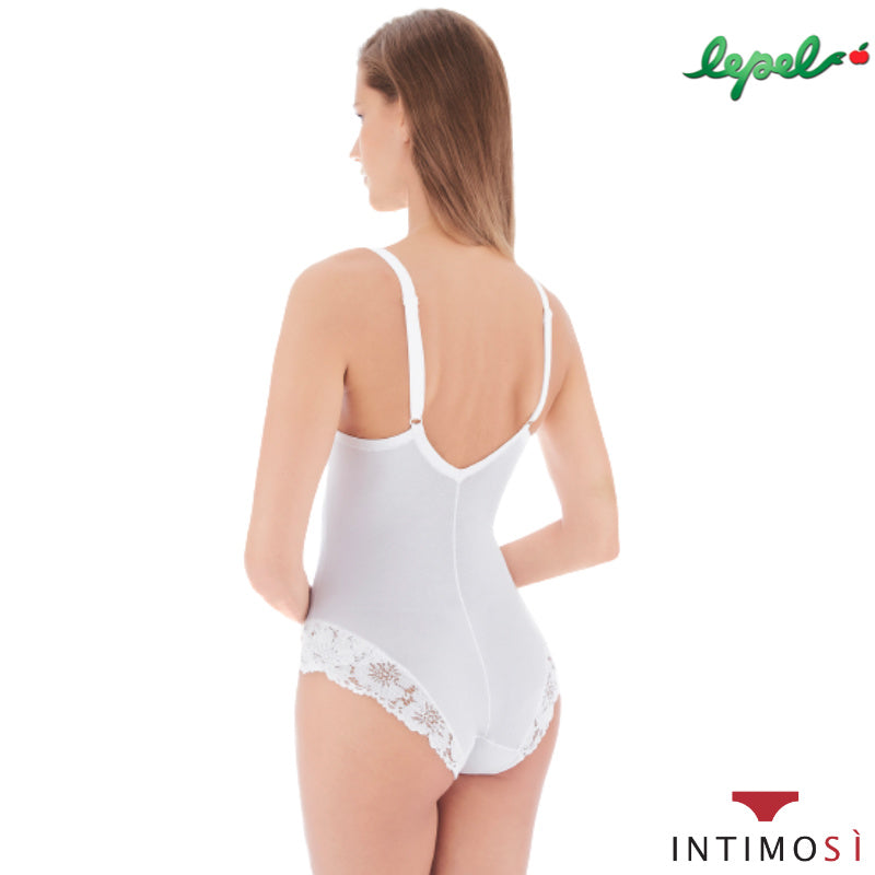 Body Lepel pizzo e cotone classico da donna