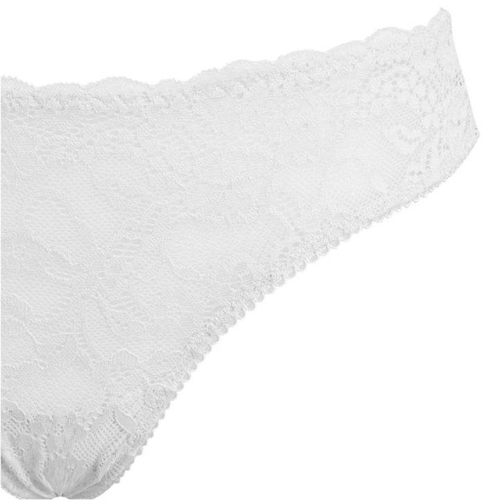 Brasiliana in pizzo bianco