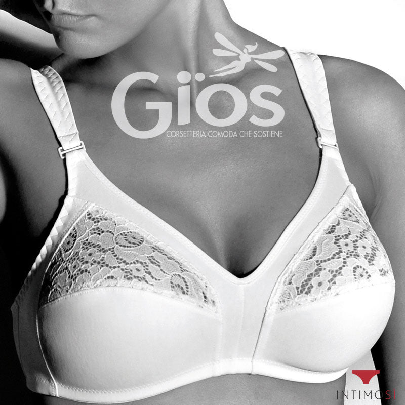 Reggiseno Comfort Quotidiano GIOS Reggiseno Classico - Lycra E Cotone Reggiseno Comfort Quotidiano GIOS Reggiseno Classico - Lycra E Cotone