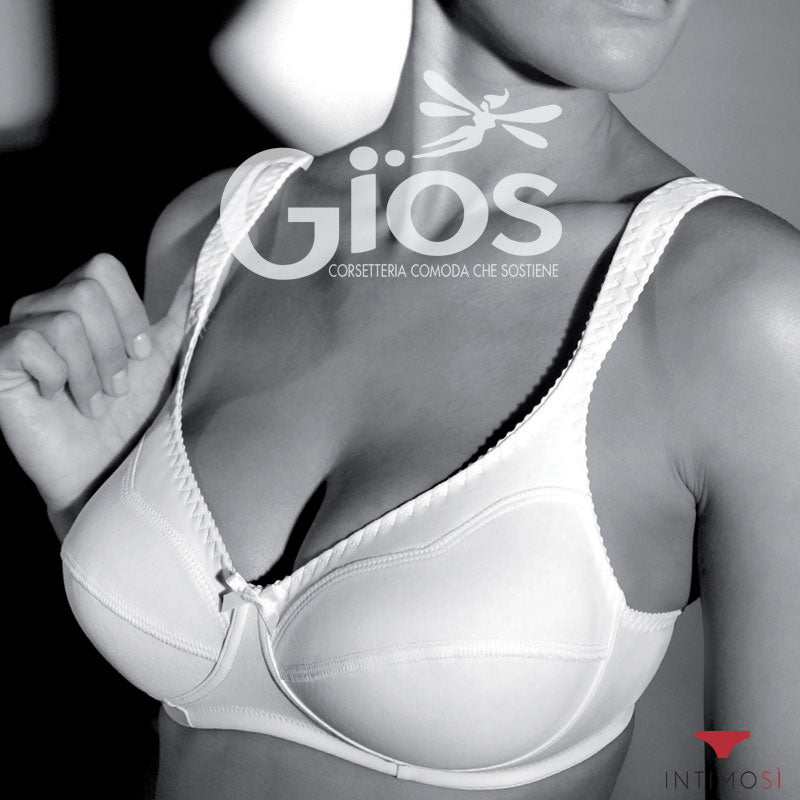 Reggiseno classico liscio senza ferretto e spalline larghe | Gios 972 Reggiseno classico liscio senza ferretto e spalline larghe | Gios 972