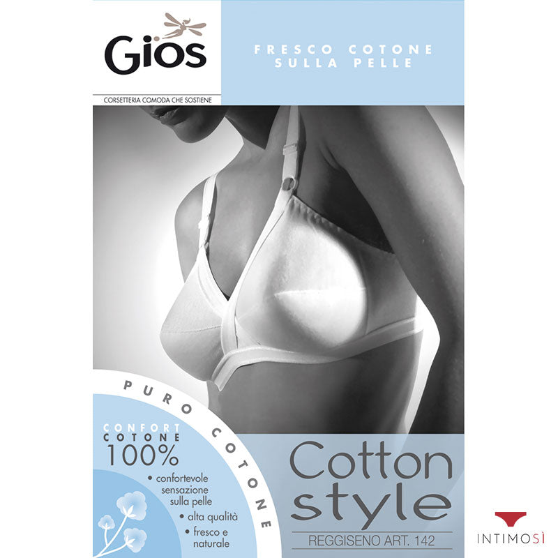 Reggiseno classico donna in cotone