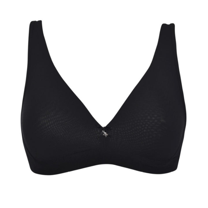 Reggiseno cotone naturale nero