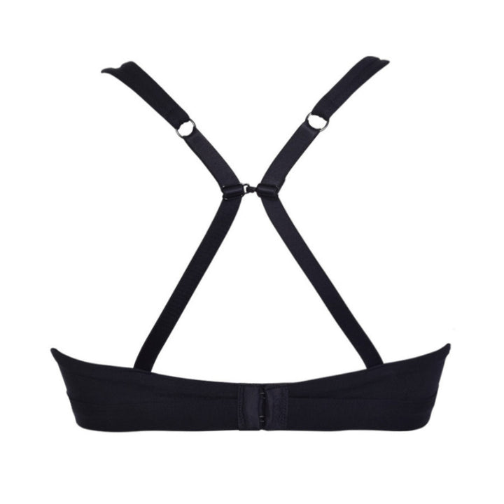 Reggiseno cotone naturale nero