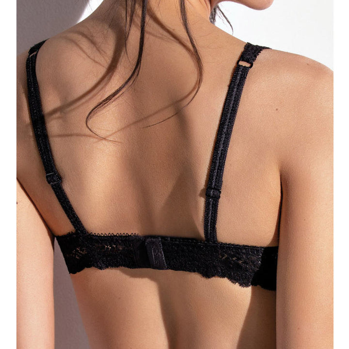 Reggiseno Nero in pizzo retro