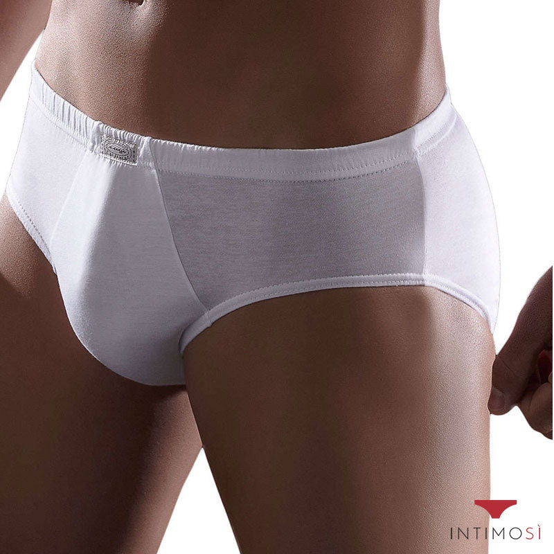 Slip uomo midi con elastico in cotone