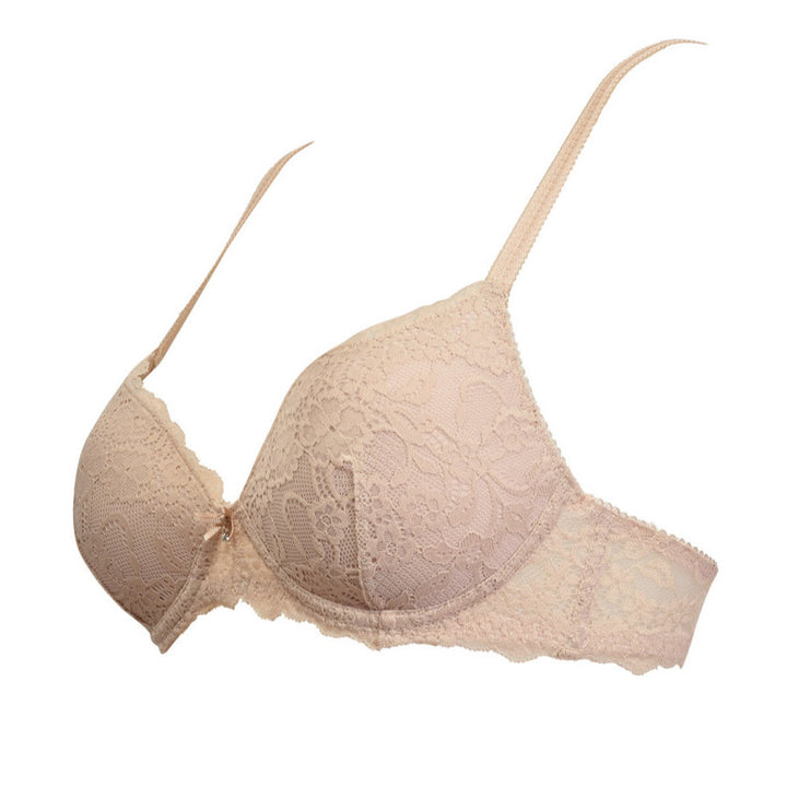 Reggiseno cipria con pizzo