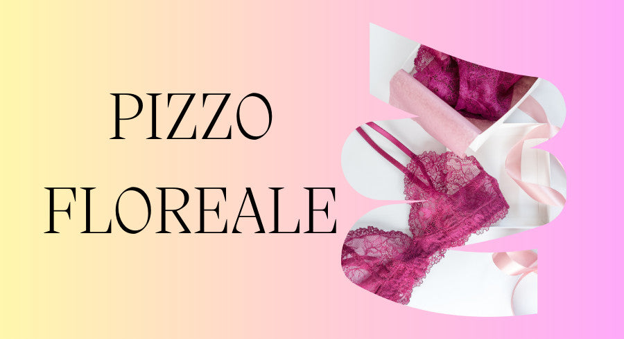 Immagine reggiseno rosa in pizzo