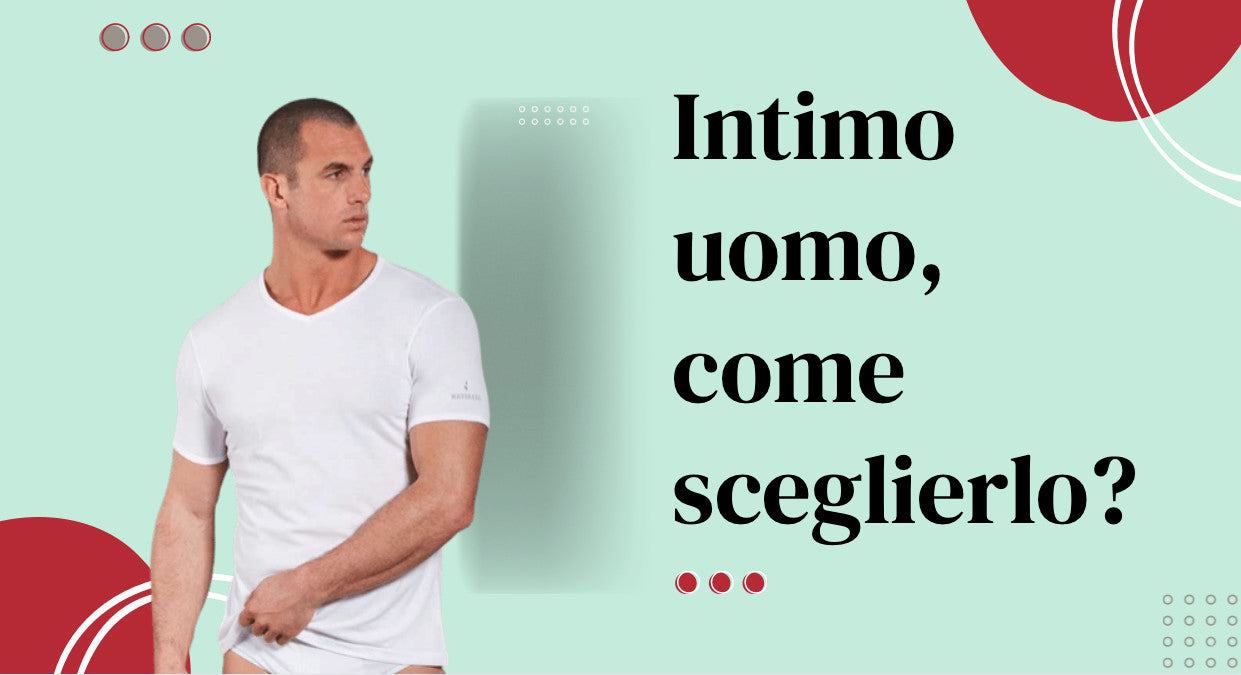 uomo in intimo