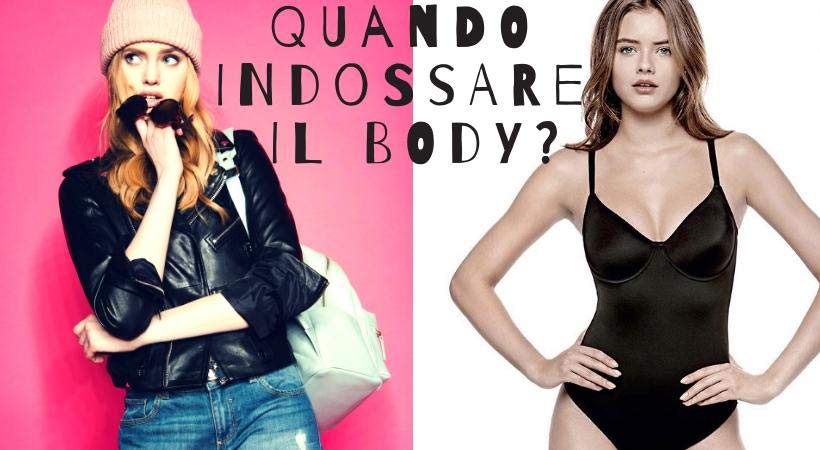 Body intimo donna nero