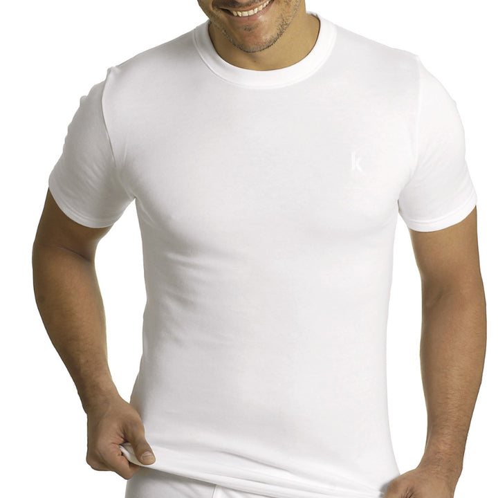 Maglietta uomo intima mezza manica girocollo