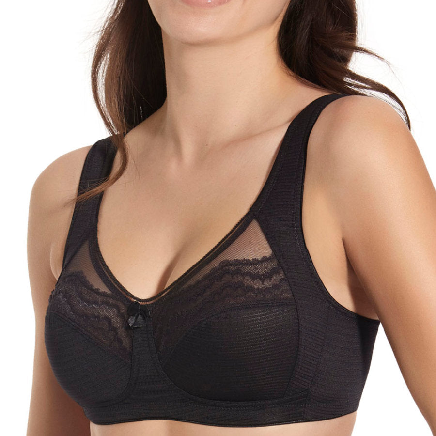 Reggiseno Selene Marta In Cotone, Chiusura Frontale, Senza Ferretto Né Imbottitura, Comodo E Riduttivo, Spalline Regolabili
