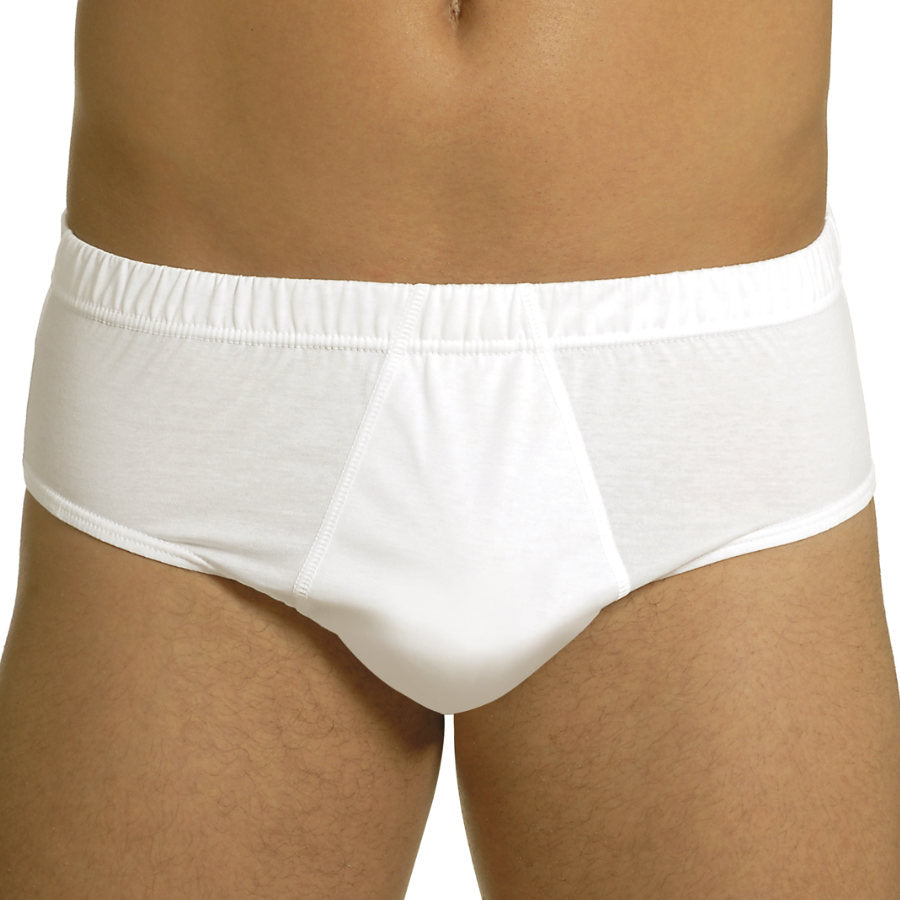 Slip intimo da uomo bianco