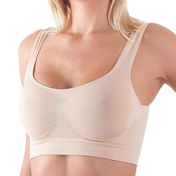 Top da donna reggiseno color nudo