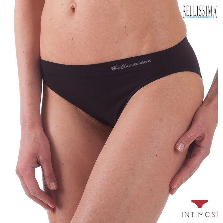 Slip mini da donna nero