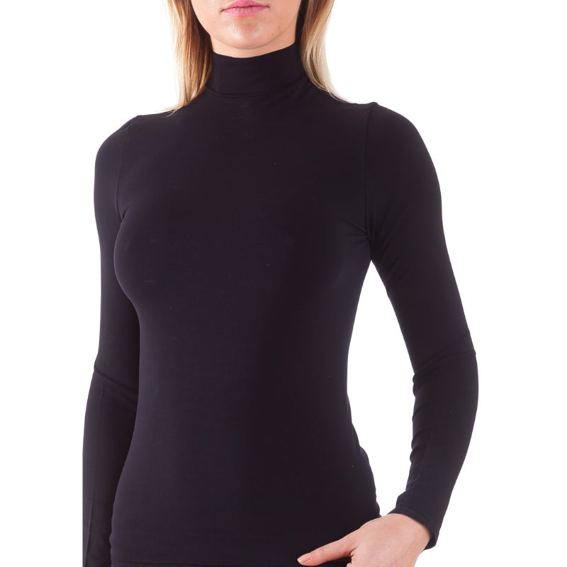 Prisco Maglia Donna Dolcevita A Manica Lunga In Cashmere Ultralight