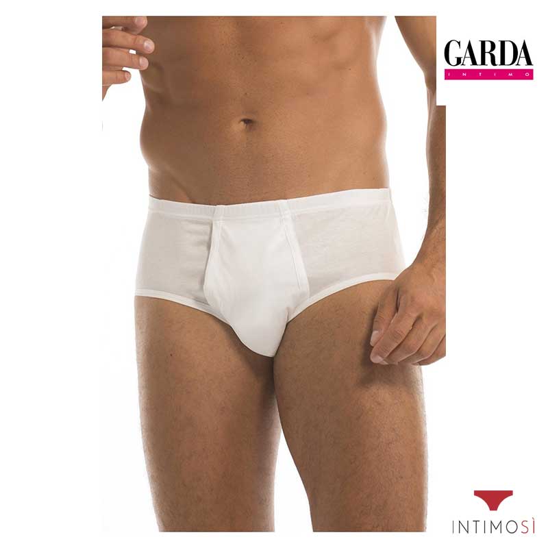 Slip medio da uomo con elastico e forma anatomica con apertura