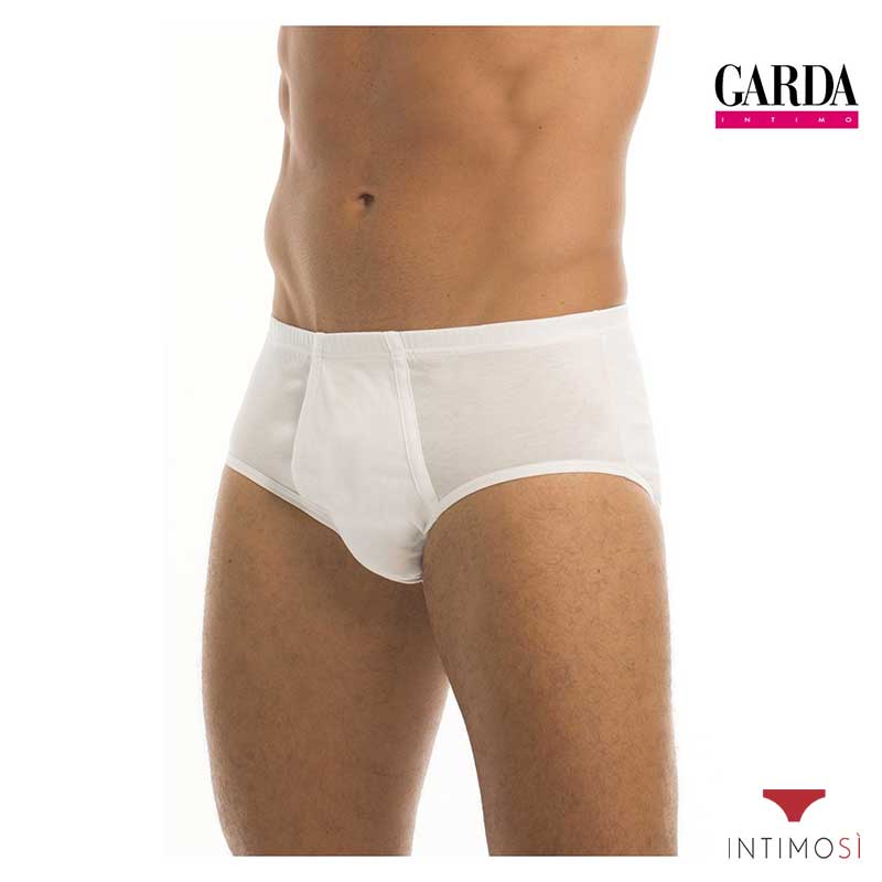 Slip medio da uomo con elastico e forma anatomica con apertura