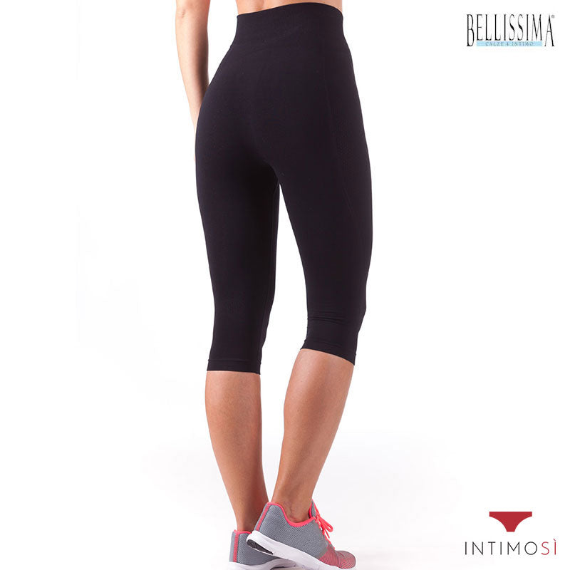 Leggings donna sportivi nero