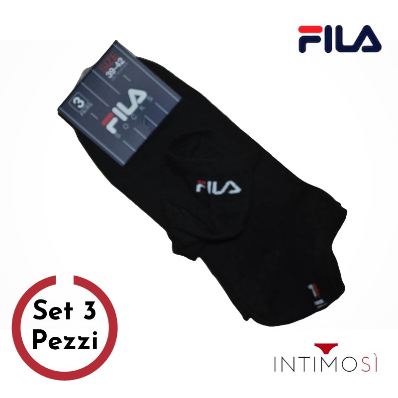 Calzino sportivo basso con logo colore nero