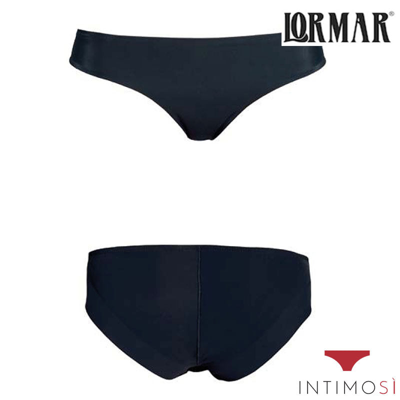 Slip brasiliano donna in microfibra e pizzo - Azalea - Bianco - 2111