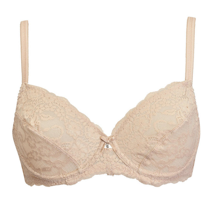 Reggiseno color cipria pizzo