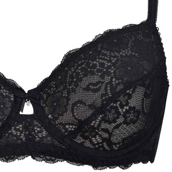 Reggiseno nero pizzo