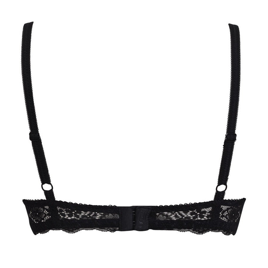 Reggiseno nero pizzo