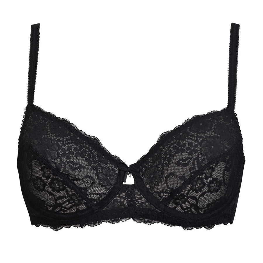 Reggiseno nero pizzo