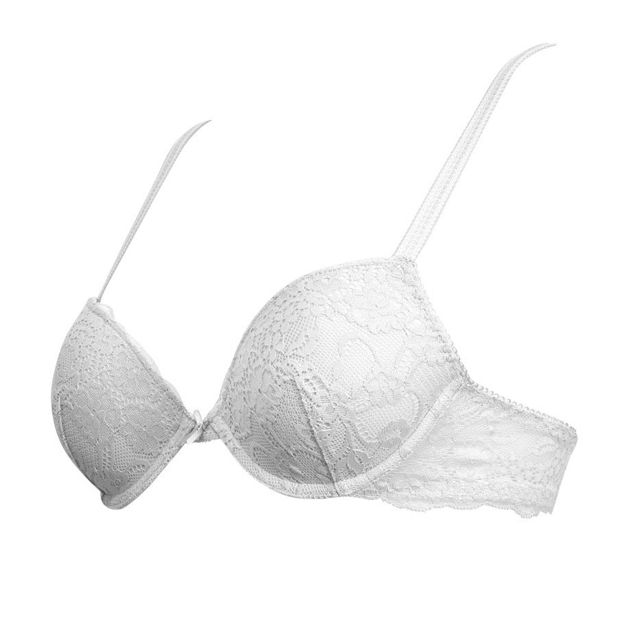 Reggiseno Push Up Cotonella Daniela - Coppa B, In Pizzo Con Imbottitura Gel, Bianco O Nero - Foto 3
