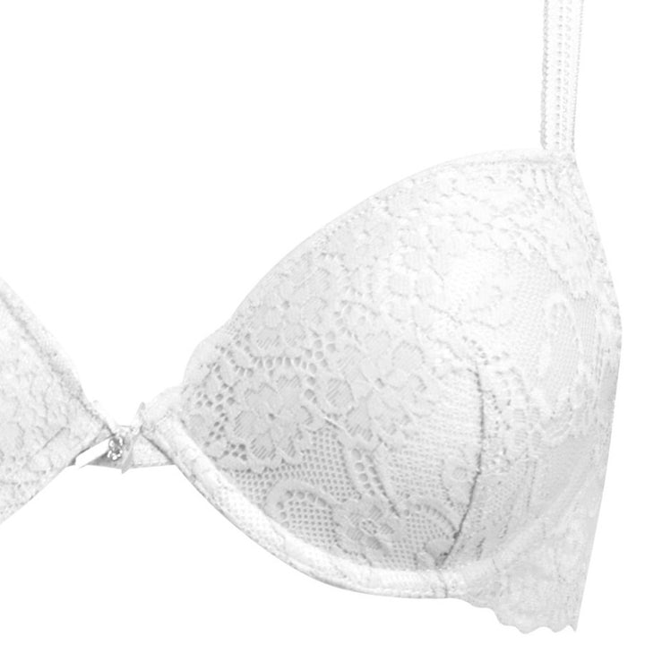 Reggiseno bianco in pizzo