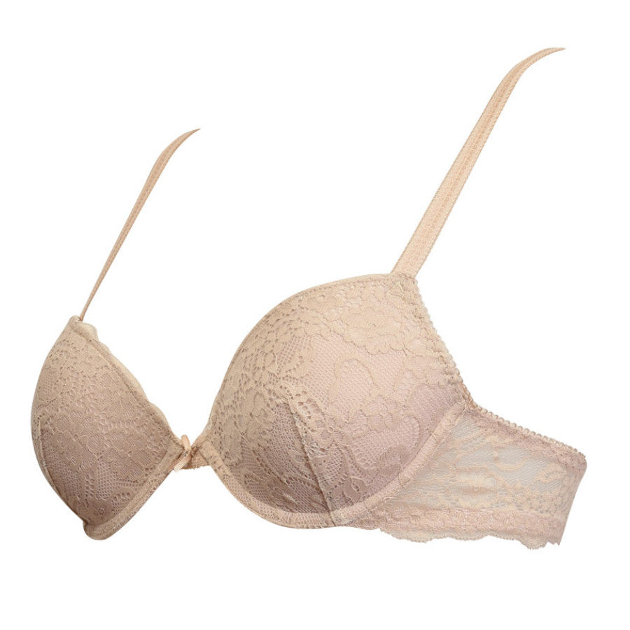 Reggiseno color cipria in pizzo