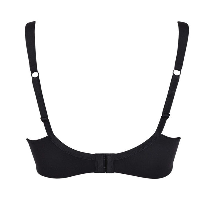 Reggiseno nero liscio