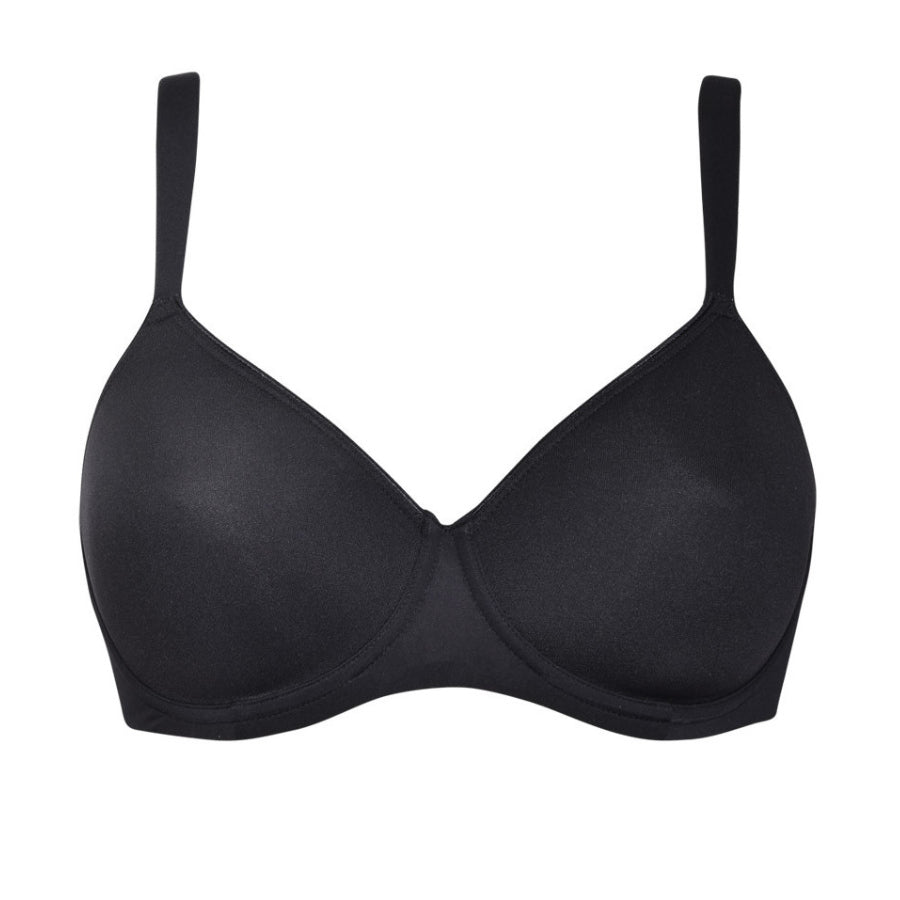 Reggiseno donna liscio nero