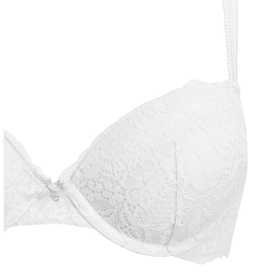 Reggiseno bianco in pizzo