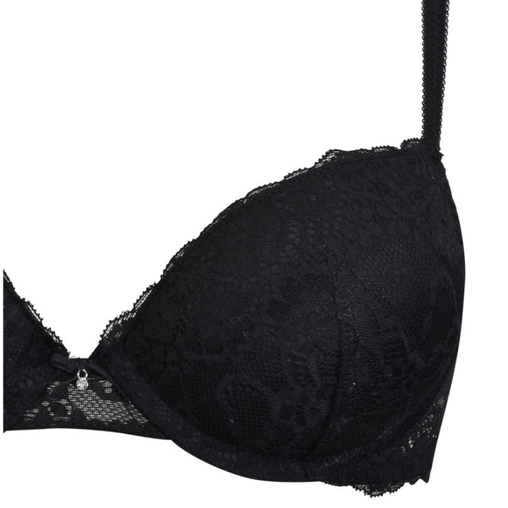 Reggiseno nero in pizzo