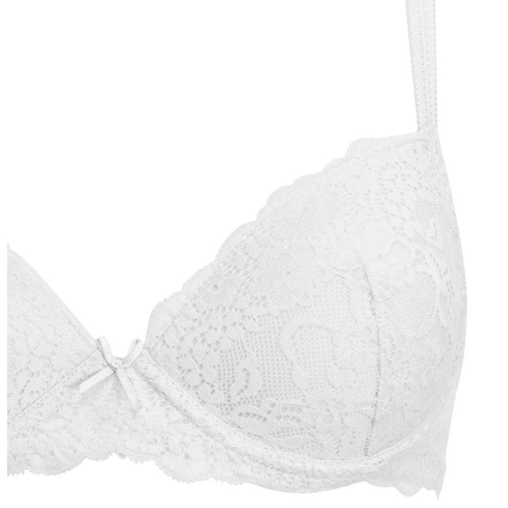 Reggiseno bianco in pizzo