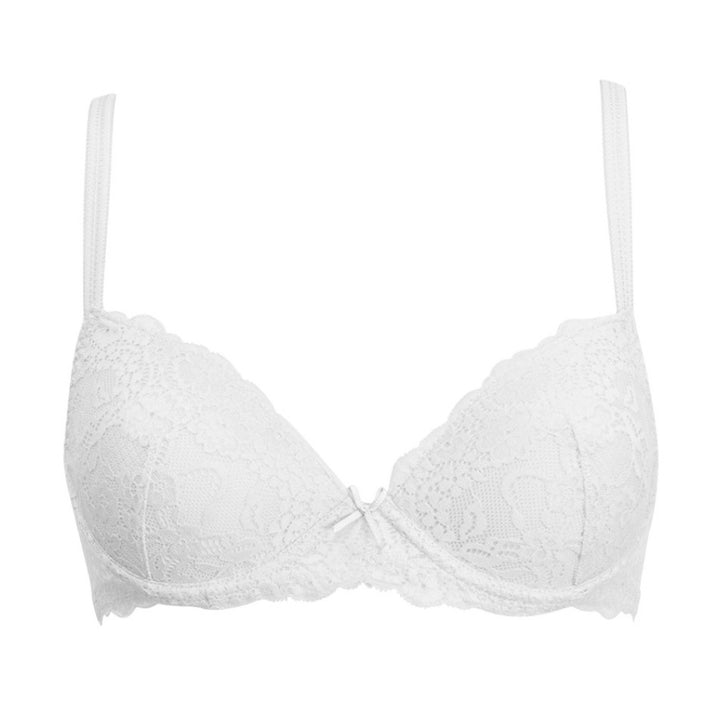 Reggiseno bianco in pizzo