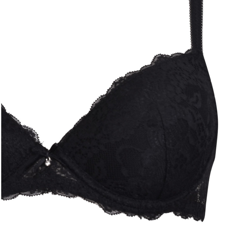 Reggiseno nero in pizzo