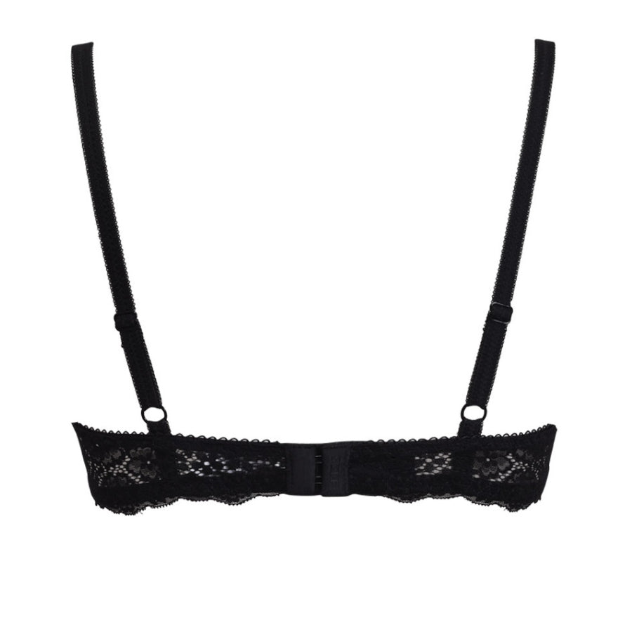 Reggiseno nero in pizzo