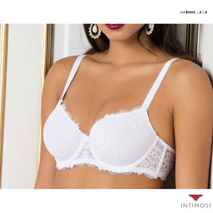 Reggiseno imbottito in pizzo