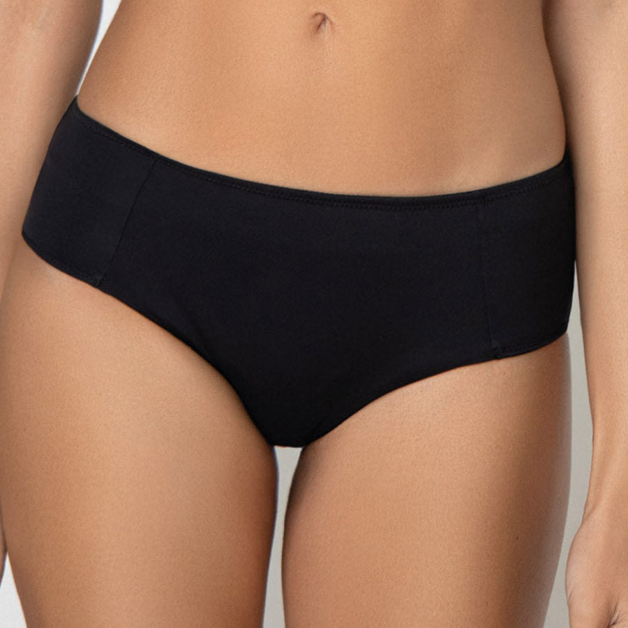 Slip intimo da donna nero