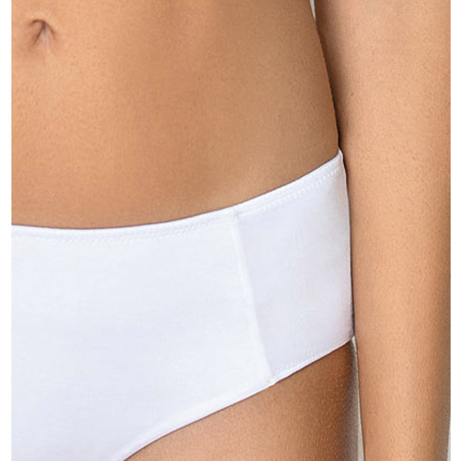 Slip intimo da donna bianco