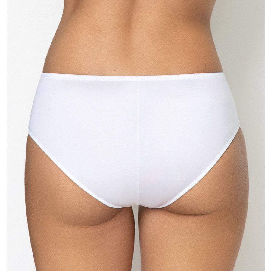 Slip intimo da donna bianco