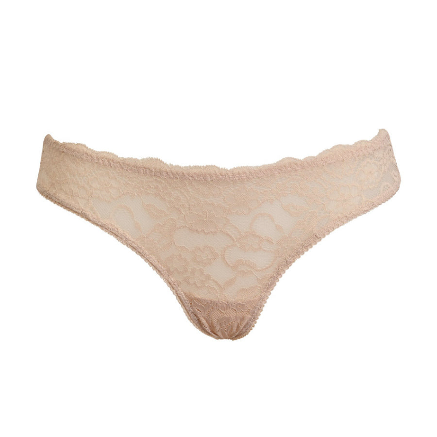 Slip in pizzo nudo