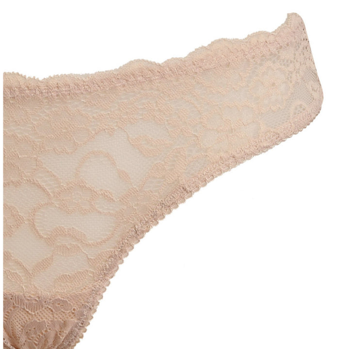 Slip in pizzo nudo