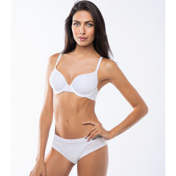 Slip donna pizzo e micro fibra