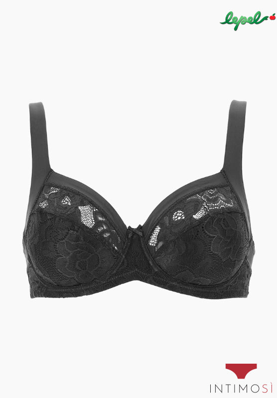 Reggiseno balconcino classico nero