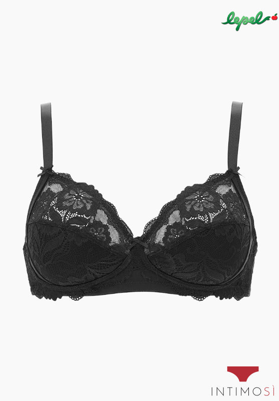 Reggiseno nero in pizzo