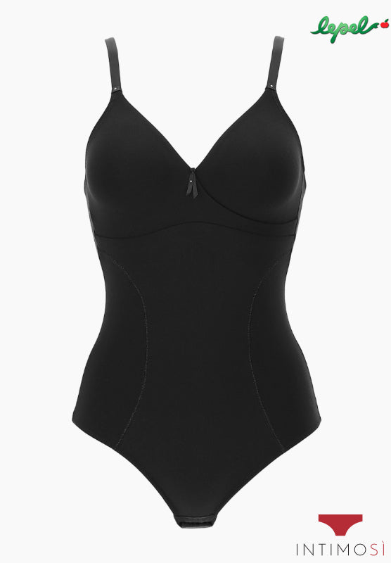 Body liscio modellante nero lepel